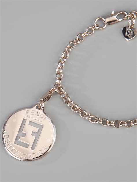 fendi charm bracelet|designer Fendi bracelets.